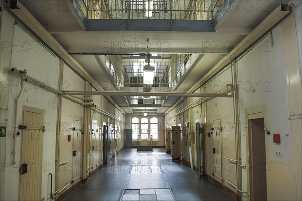 Cell wing of Bautzen II prison