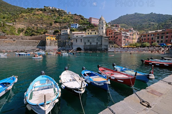 One of the 5 villages of the Cinque Terre on the Italian Riviera