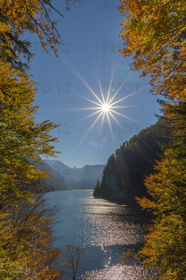 View of Koenigssee from the painter's corner