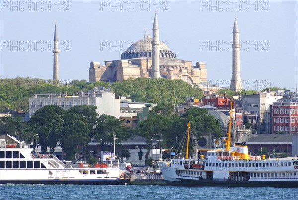 View of Hagia Sophia from the Golden Horn