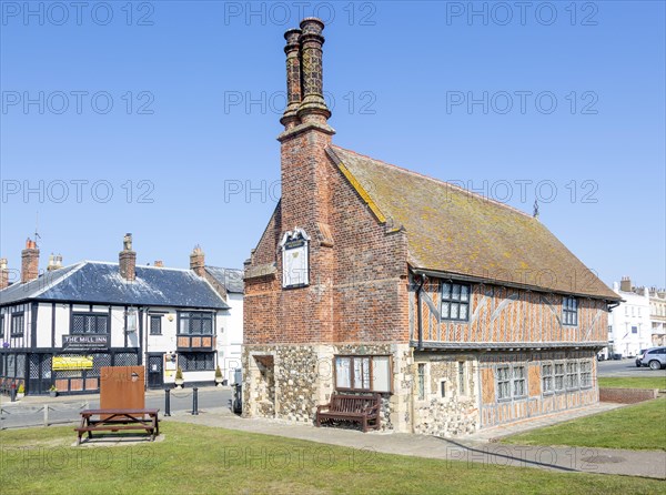 Historic Moot Hall building town guildhall