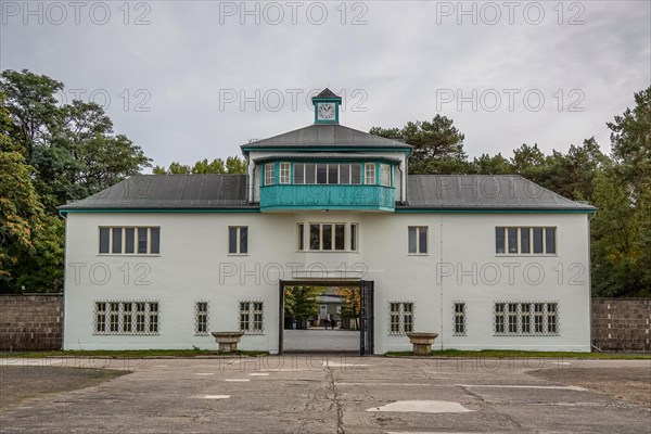 Entrance building to prisoners' camp Tower A