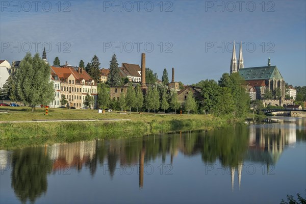 City panorama with St. Peter's Church