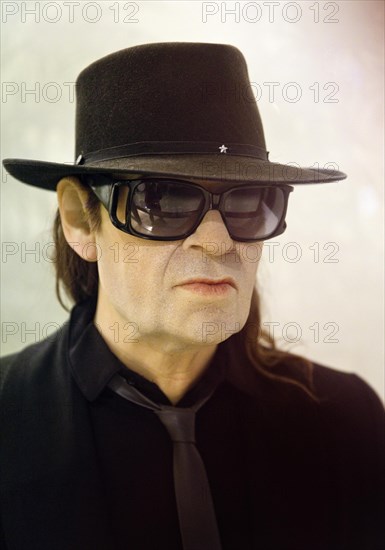 Wax figure of Udo Lindenberg at the Panoptikum