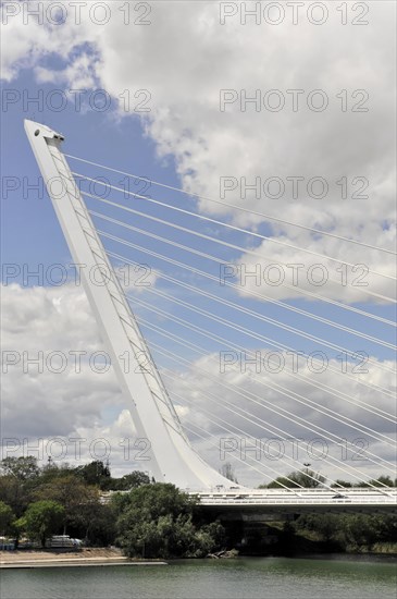 Puente del Alamillo over the Rio Guadalquivir