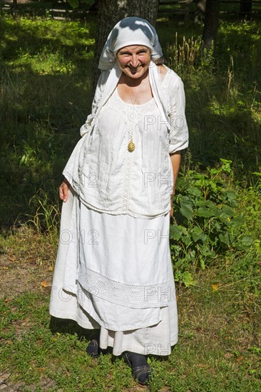 Woman in traditional costume