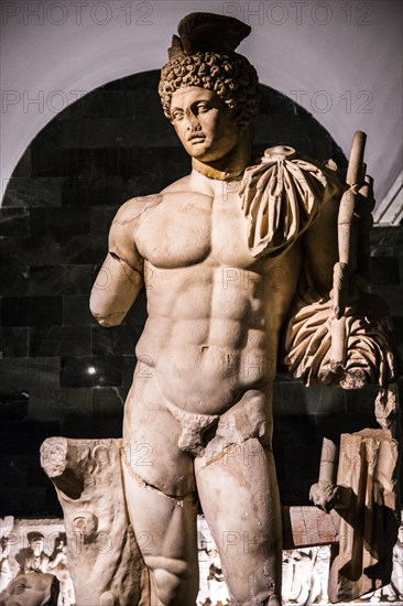 Marble statue of Hermes