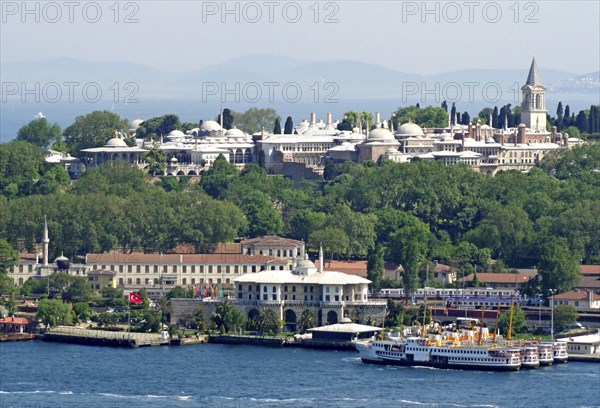 View of Topkapi Palace from the Golden Horn