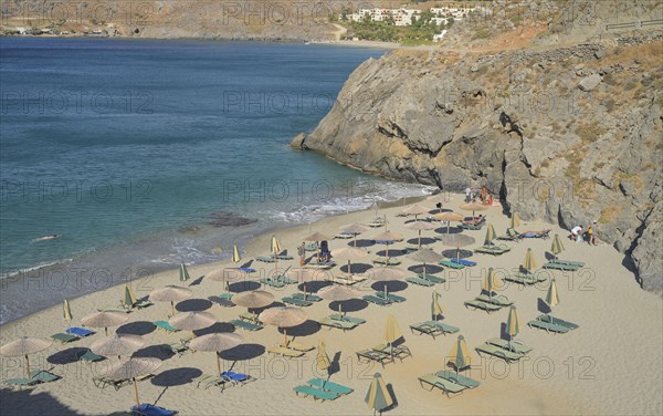 Sandy beach beach micro Ammoudi Beach