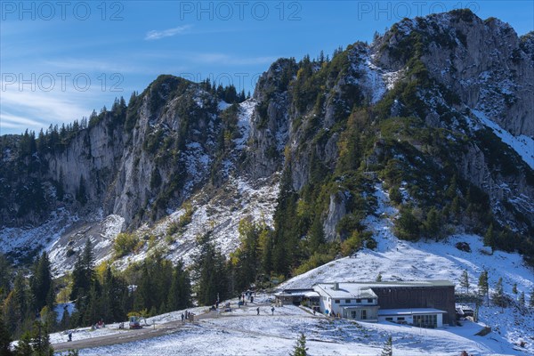 Kampenwand cable car mountain station