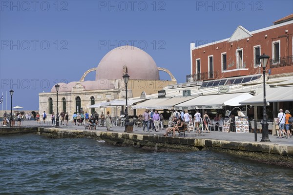 Venetian Harbour with Kioutsouk Hassan Mosque