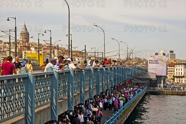 Angler on the Galata Bridge