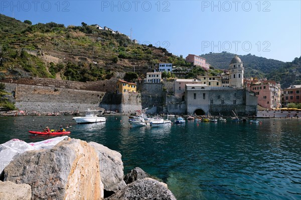 One of the 5 villages of the Cinque Terre on the Italian Riviera