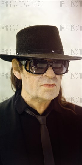 Wax figure of Udo Lindenberg at the Panoptikum