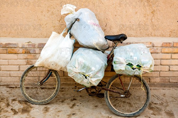 Bicycle as a load carrier