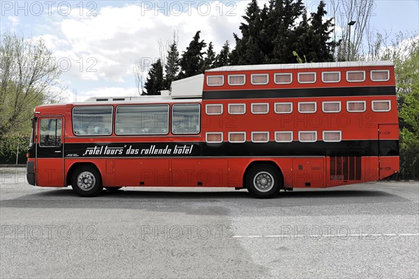 20-seater Rotel bus on the road near Salobrena