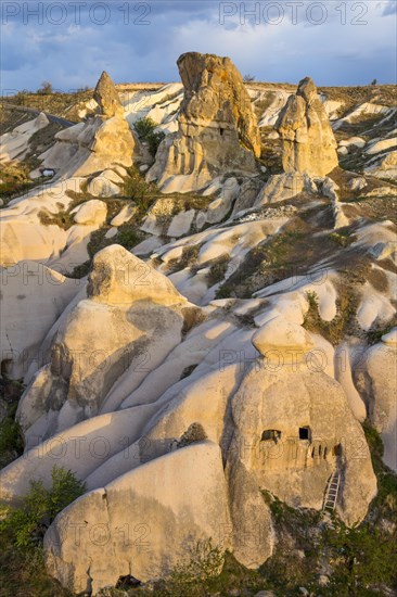 Balloon ride over fantastic tuff formations