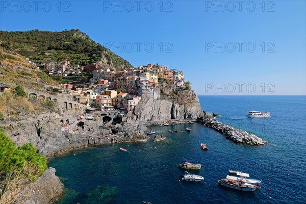 One of the 5 villages of the Cinque Terre on the Italian Riviera