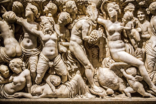 Dionysus marble sarcophagus