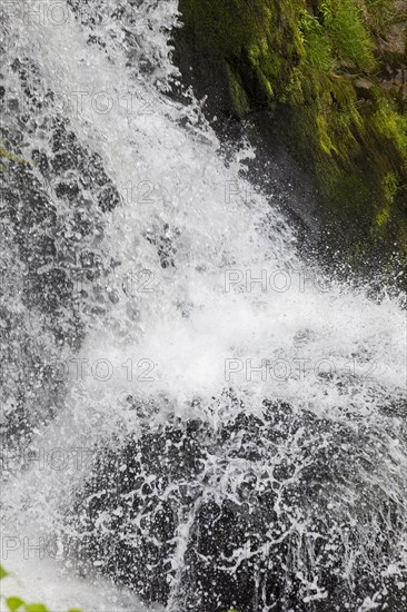 Spray at the Triberg Waterfalls