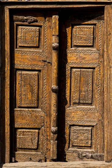 Artfully decorated doors and gates