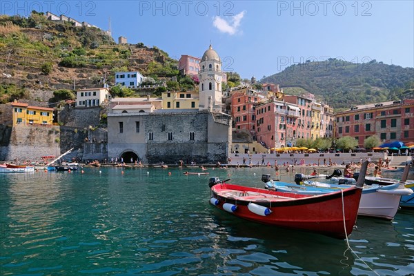 One of the 5 villages of the Cinque Terre on the Italian Riviera