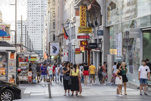 People strolling