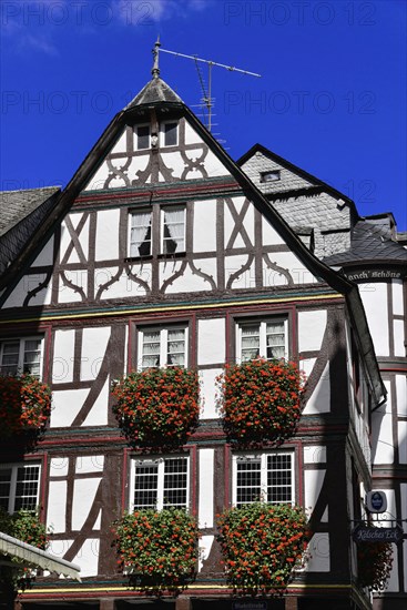 The historic Bernkastel market square