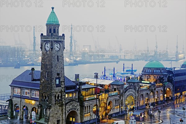 Clock tower and gauge tower