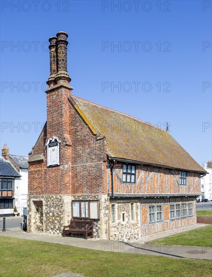 Historic Moot Hall building town guildhall