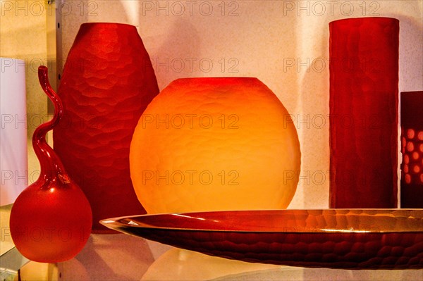 Artful vessels made of glass