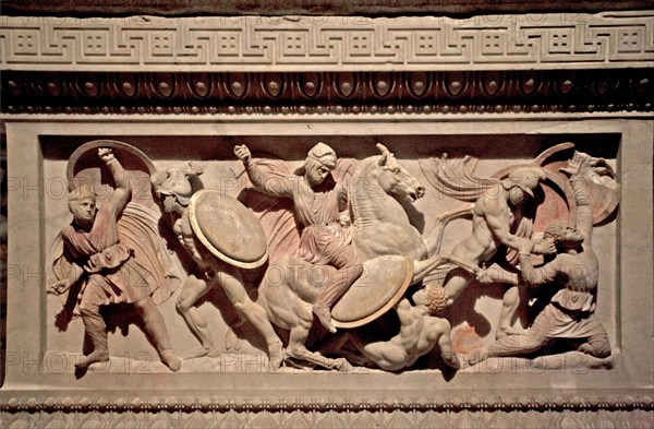 Alexander's sarcophagus from the royal necropolis of Sidon