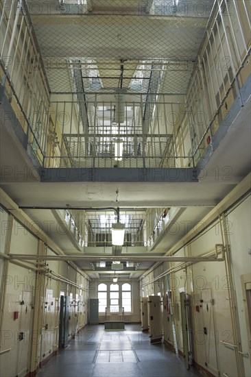 Cell wing of Bautzen II prison