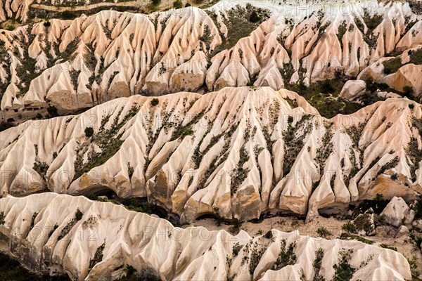 Balloon ride over fantastic tuff formations