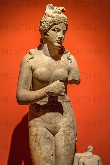 Marble statue of Aphrodite