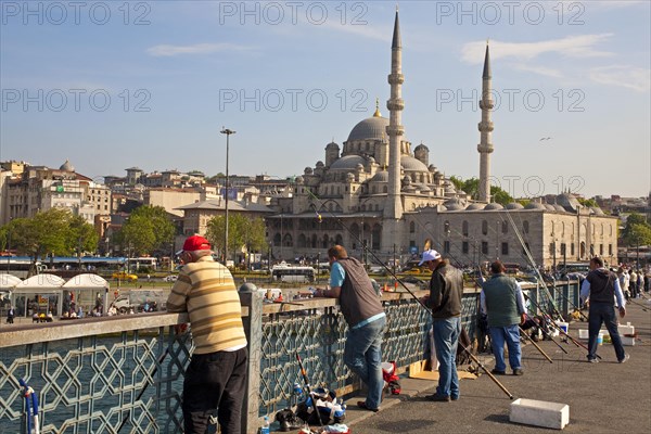 Angler on the Galata Bridge