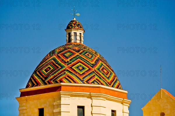 Ceramic dome of San Michele