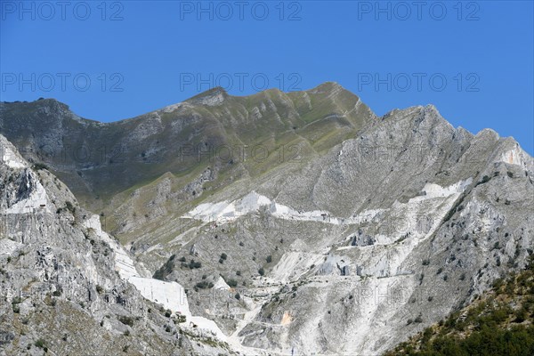 Marble quarrying area of Carrara