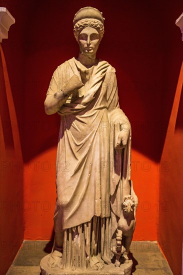 Marble statue of Nemesis