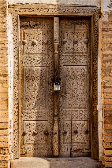 Artfully decorated doors and gates