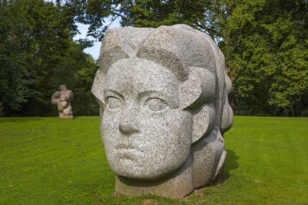 Sculpture park by Latvian sculptor Indulis Ranka