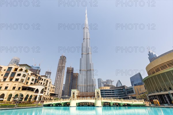 Dubai Burj Khalifa Kalifa Skyscraper Skyline Architecture Mall in Dubai