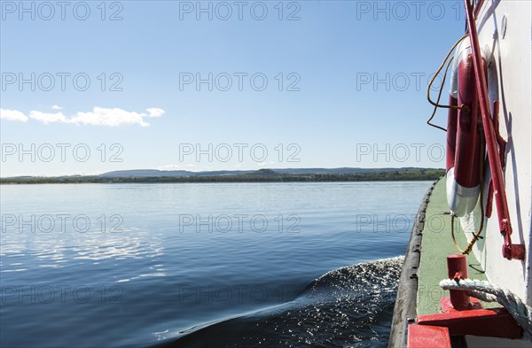 Excursion Boat Port with Lifebuoy