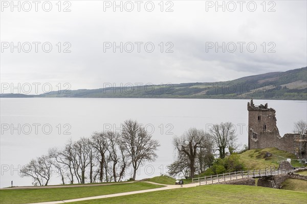 Castle ruin with tower