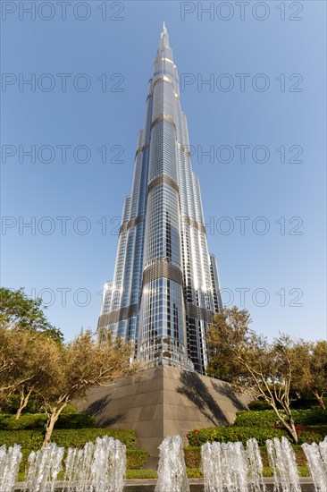 Dubai Burj Khalifa Kalifa Skyscraper Skyline Architecture in Dubai