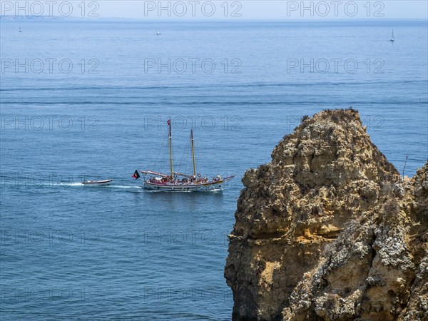 Rocky coast with cliffs