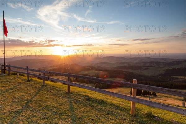 Sunset on the Hochalp