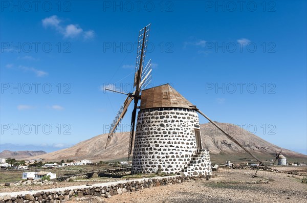 Two windmills