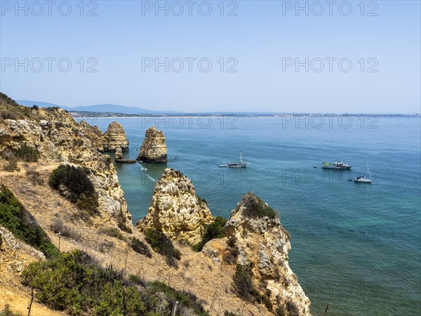 Rocky coast with cliffs