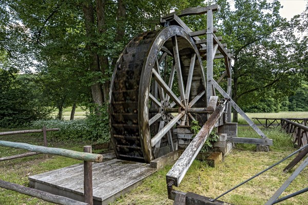 Historic water wheel